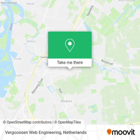 Vergoossen Web Engineering map