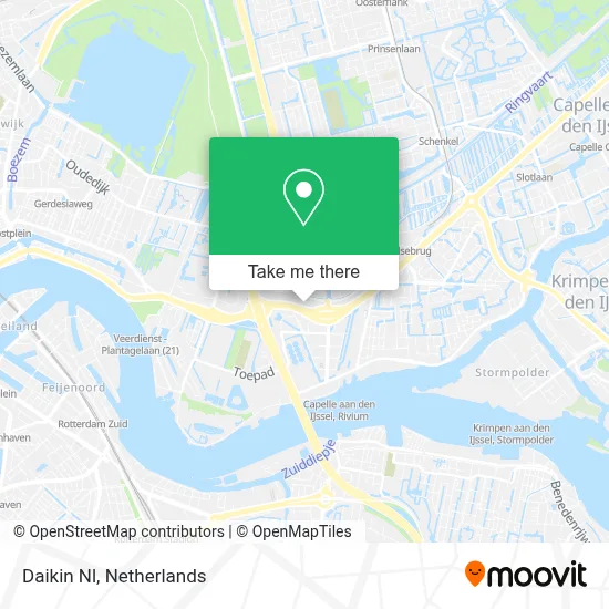 Daikin Nl map