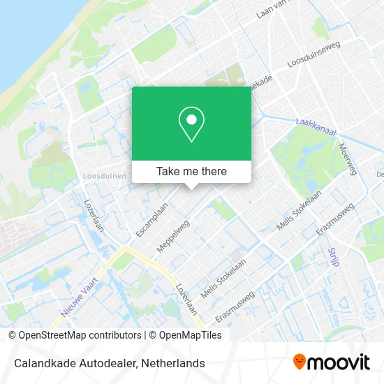 Calandkade Autodealer Karte