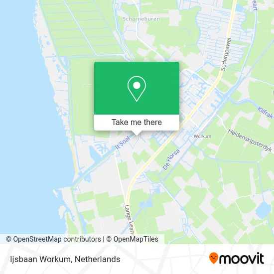 Ijsbaan Workum map