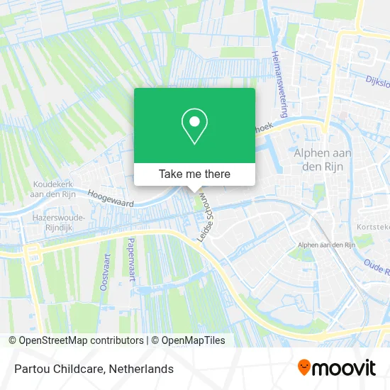 Partou Childcare map
