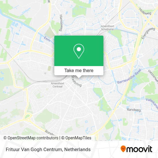 Frituur Van Gogh Centrum map
