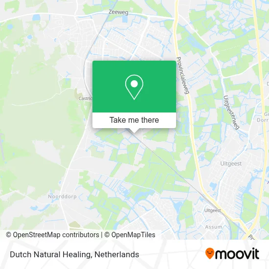 Dutch Natural Healing map