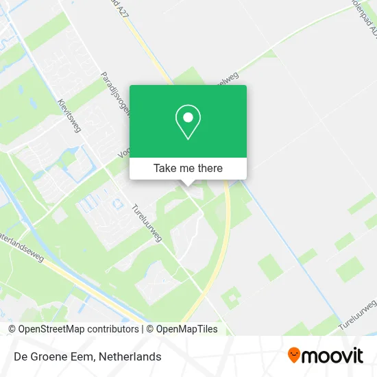De Groene Eem Karte