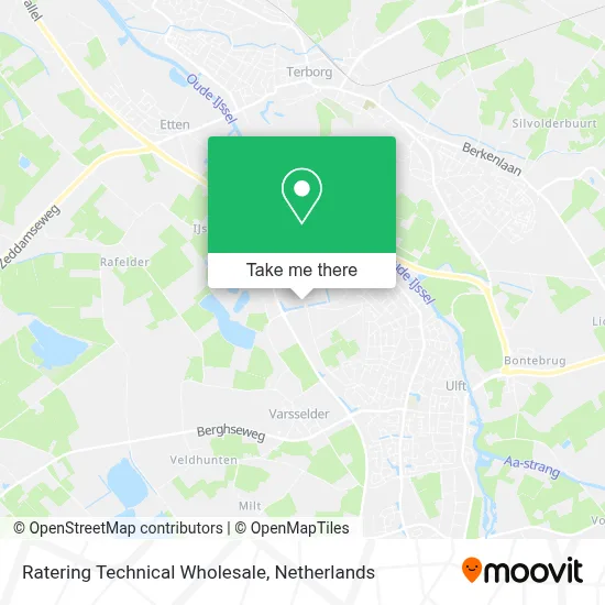 Ratering Technical Wholesale map