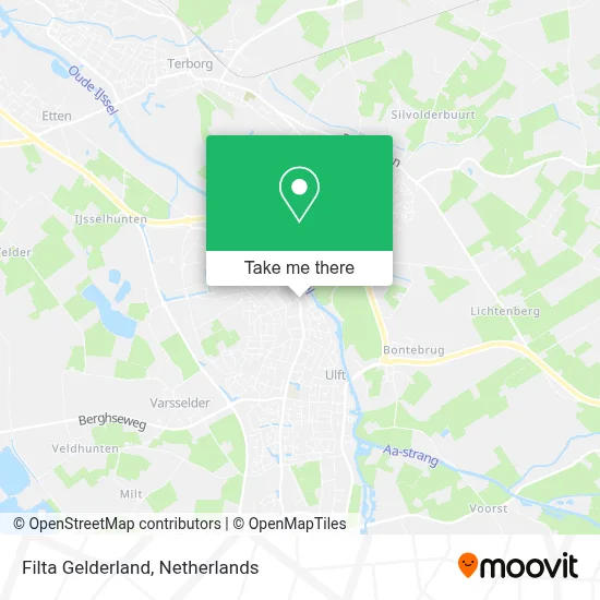 Filta Gelderland map
