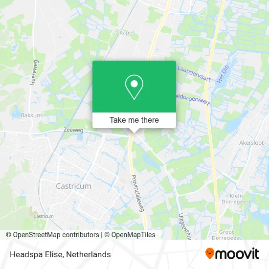 Headspa Elise map