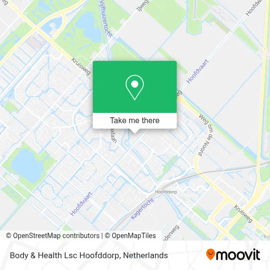 Body & Health Lsc Hoofddorp map