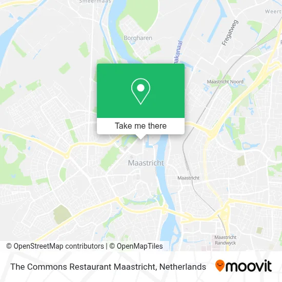 The Commons Restaurant Maastricht map