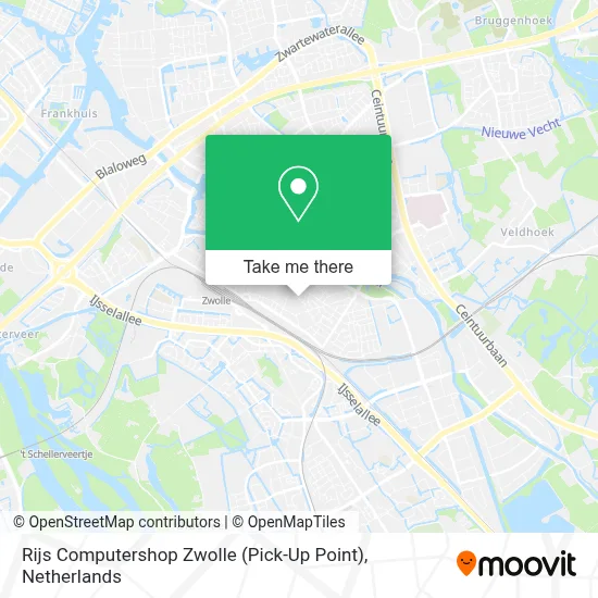 Rijs Computershop Zwolle (Pick-Up Point) map