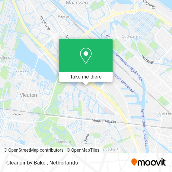 Cleanair by Baker map