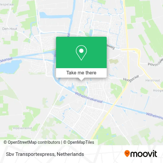 Sbv Transportexpress map