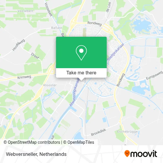 Webversneller Karte