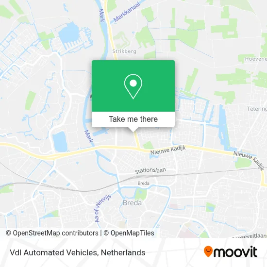 Vdl Automated Vehicles map