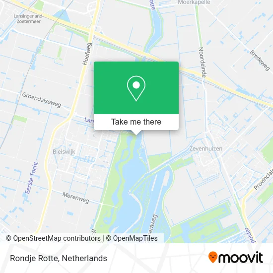 Rondje Rotte map