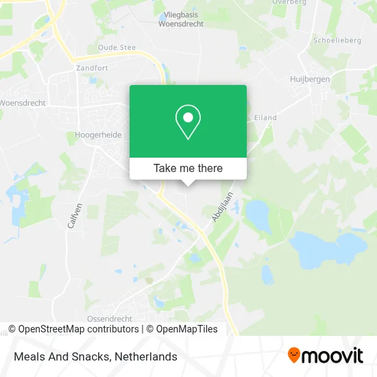 Meals And Snacks map