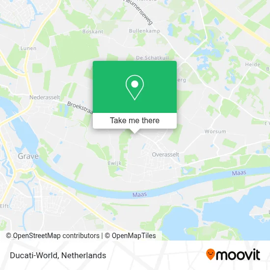 Ducati-World map