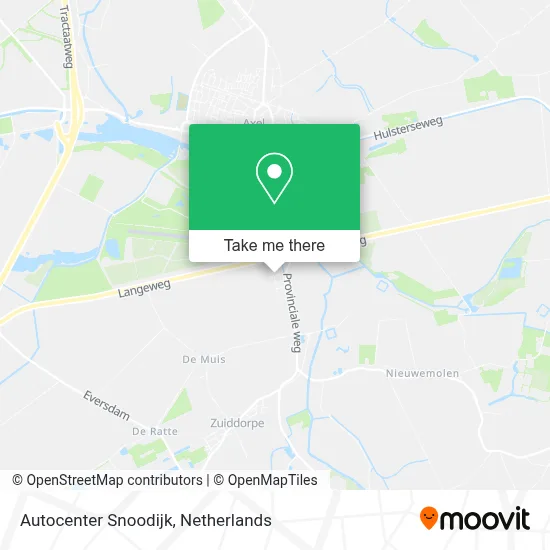 Autocenter Snoodijk Karte