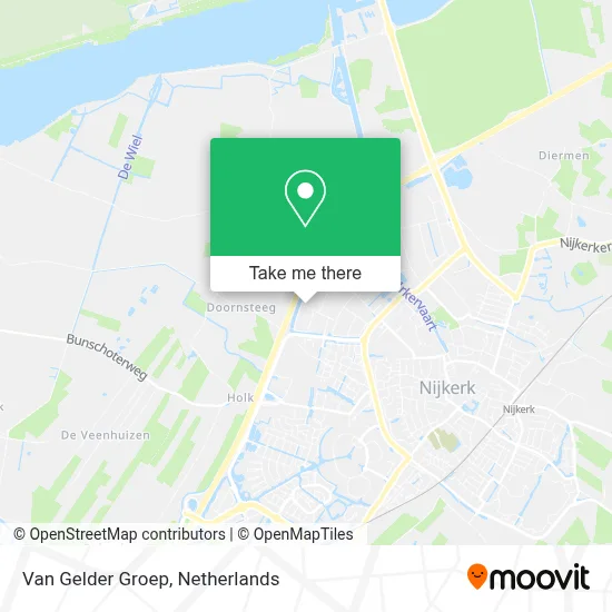 Van Gelder Groep map
