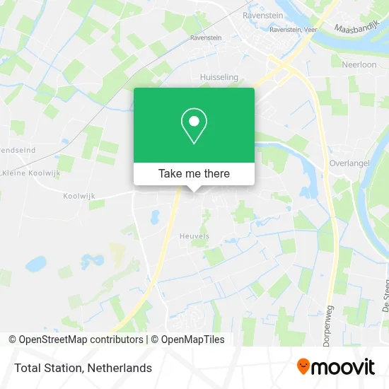 Total Station map