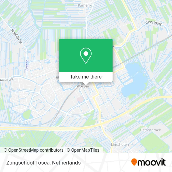 Zangschool Tosca map