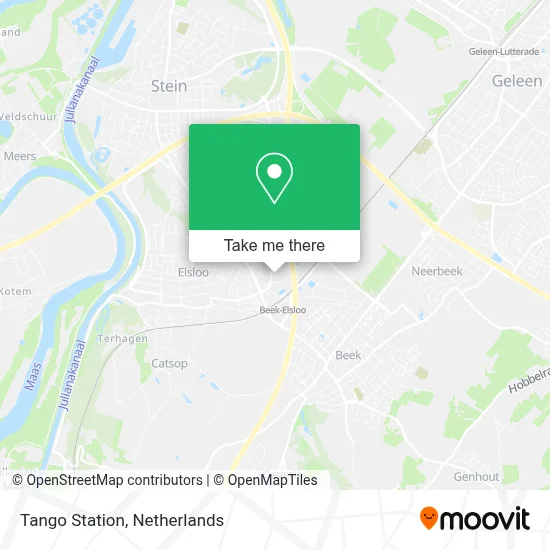 Tango Station map