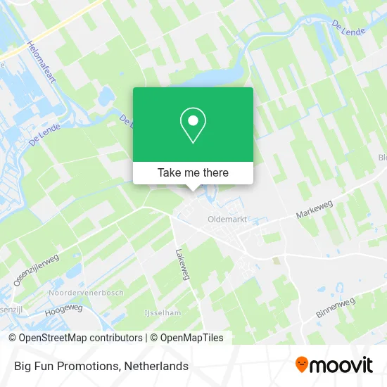 Big Fun Promotions map