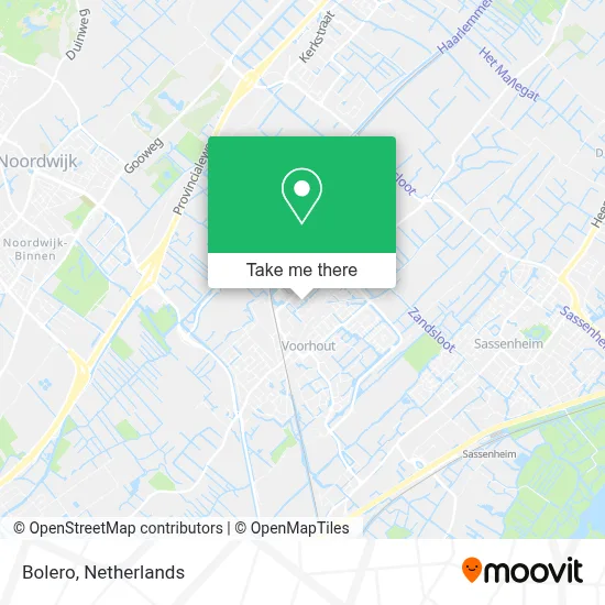 Bolero map