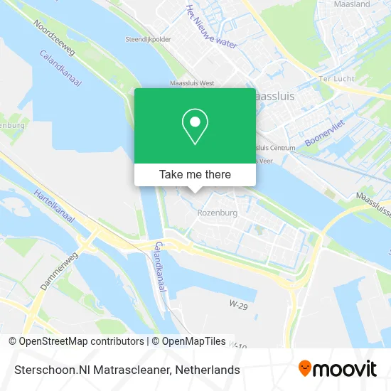 Sterschoon.Nl Matrascleaner map
