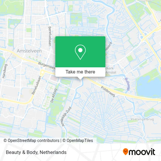 Beauty & Body map