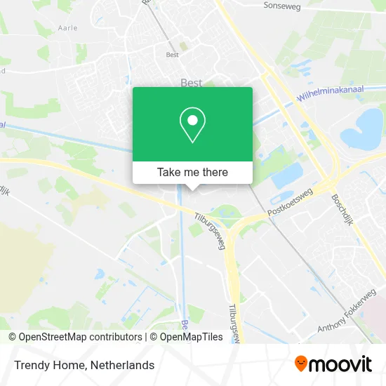 Trendy Home map