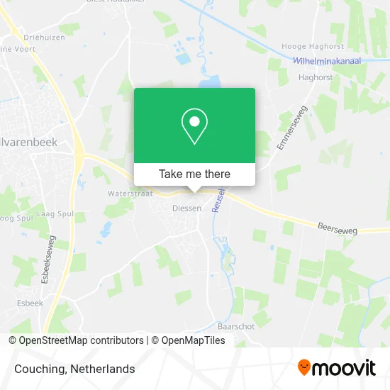 Couching map