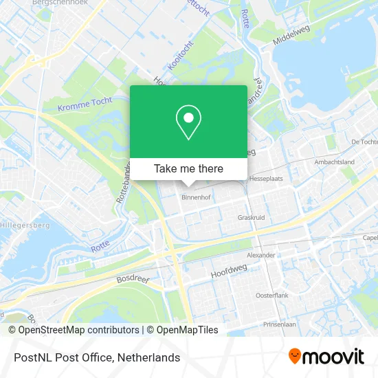 Postnl Postkantoor map