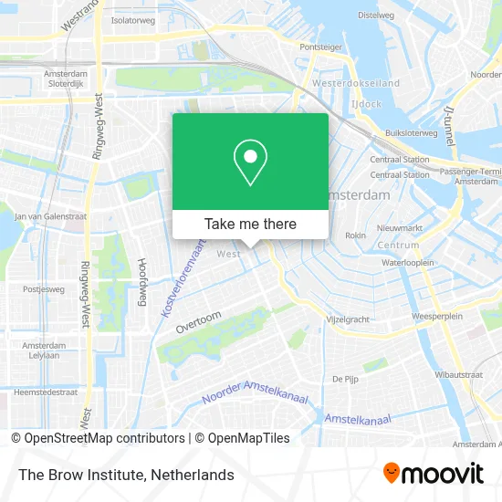 The Brow Institute map