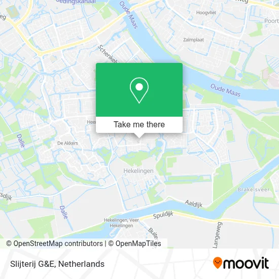 Slijterij G&E map