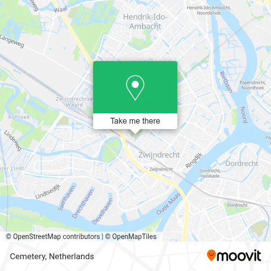 Begraafplaats map