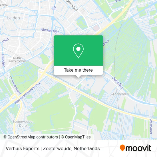 Verhuis Experts | Zoeterwoude map
