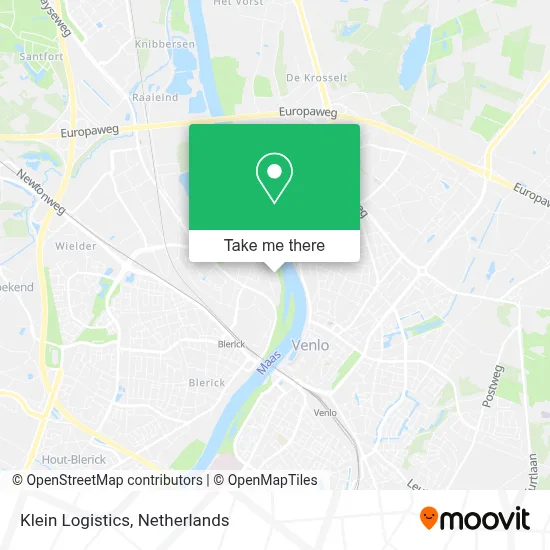Klein Logistics map