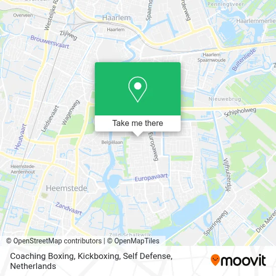 Coaching Boxing, Kickboxing, Self Defense Karte