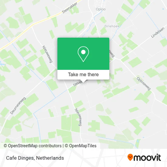 Cafe Dinges map