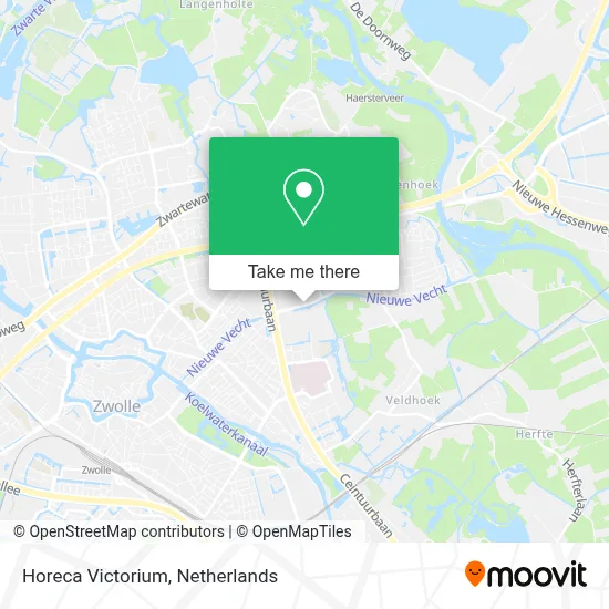 Horeca Victorium map