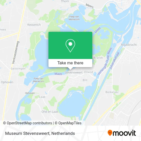 Museum Stevensweert map