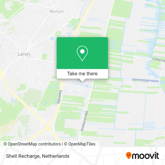 Shell Recharge map