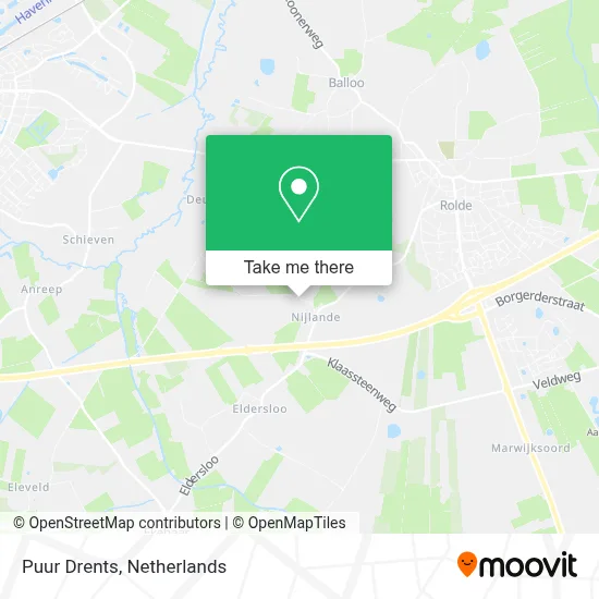 Puur Drents map