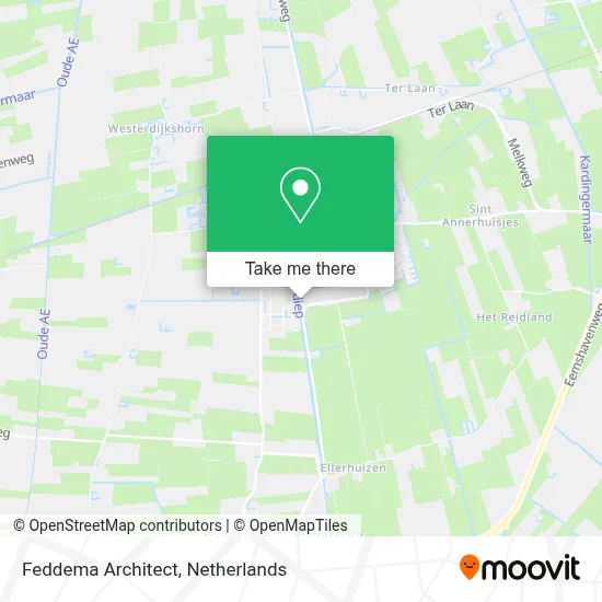Feddema Architect map