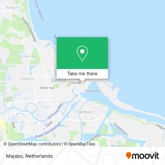 Majabo map