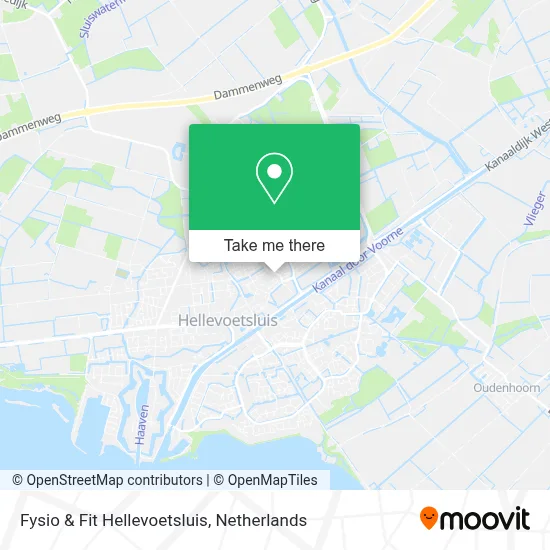 Fysio & Fit Hellevoetsluis map