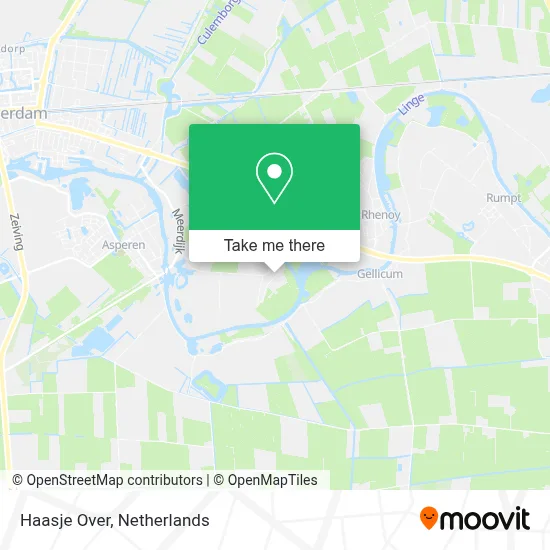 Haasje Over map