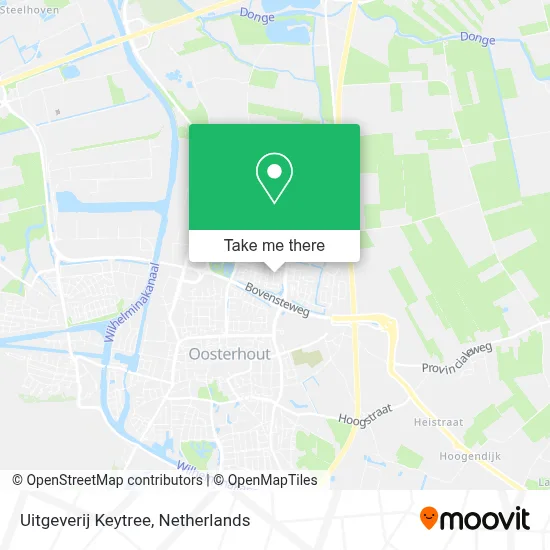 Uitgeverij Keytree map