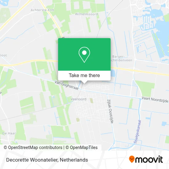 Decorette Woonatelier map